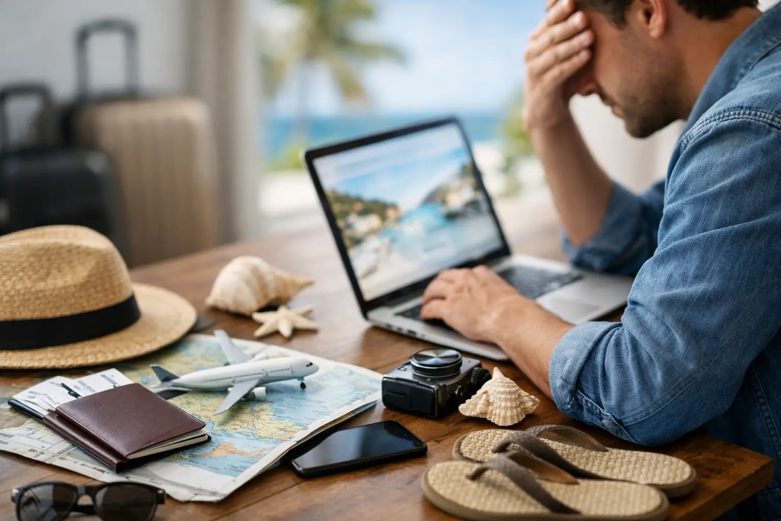 11 errores comunes al reservar vacaciones