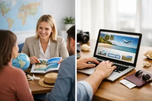 Agencia de viajes o internet: qué conviene