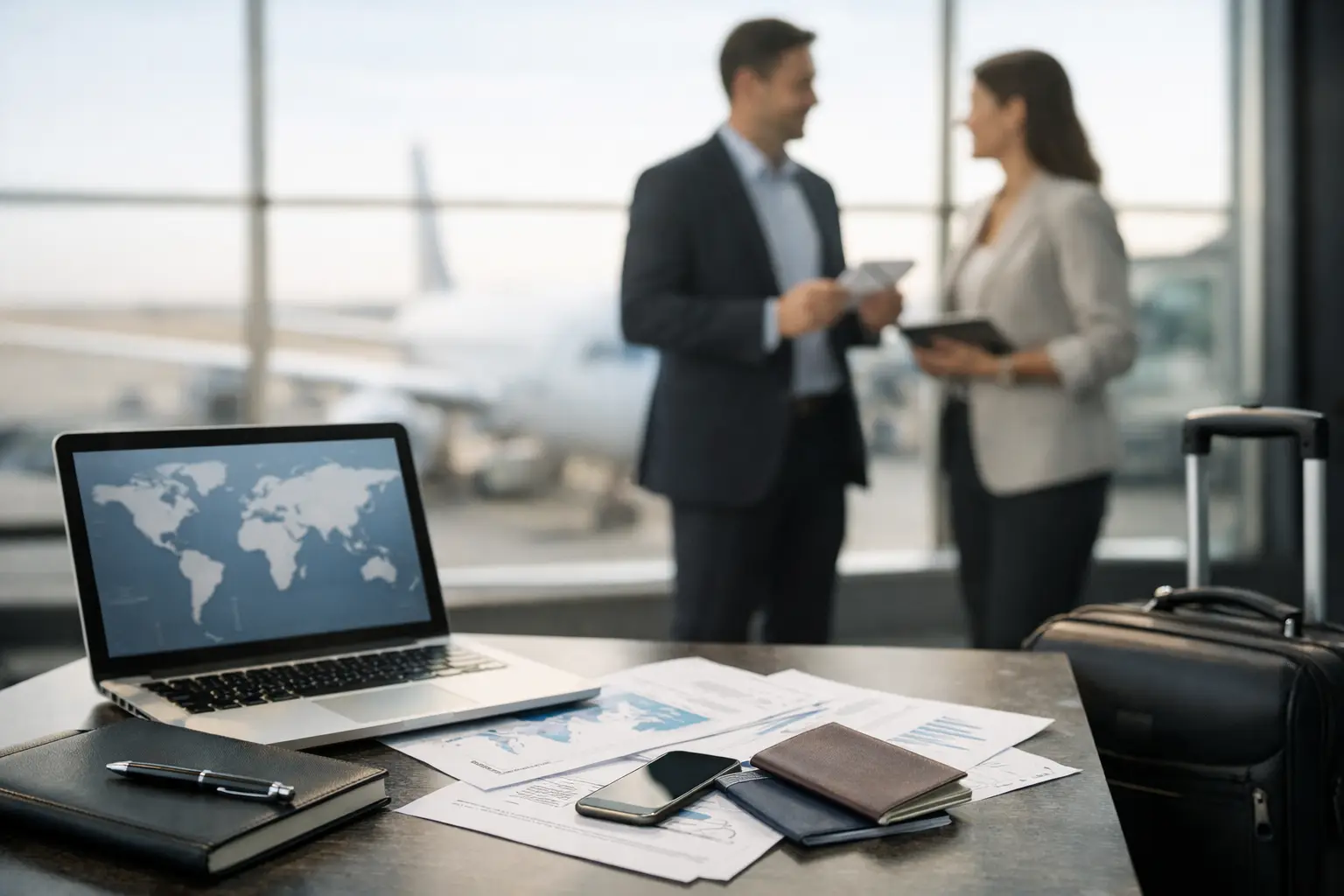 Cómo planear viaje corporativo internacional