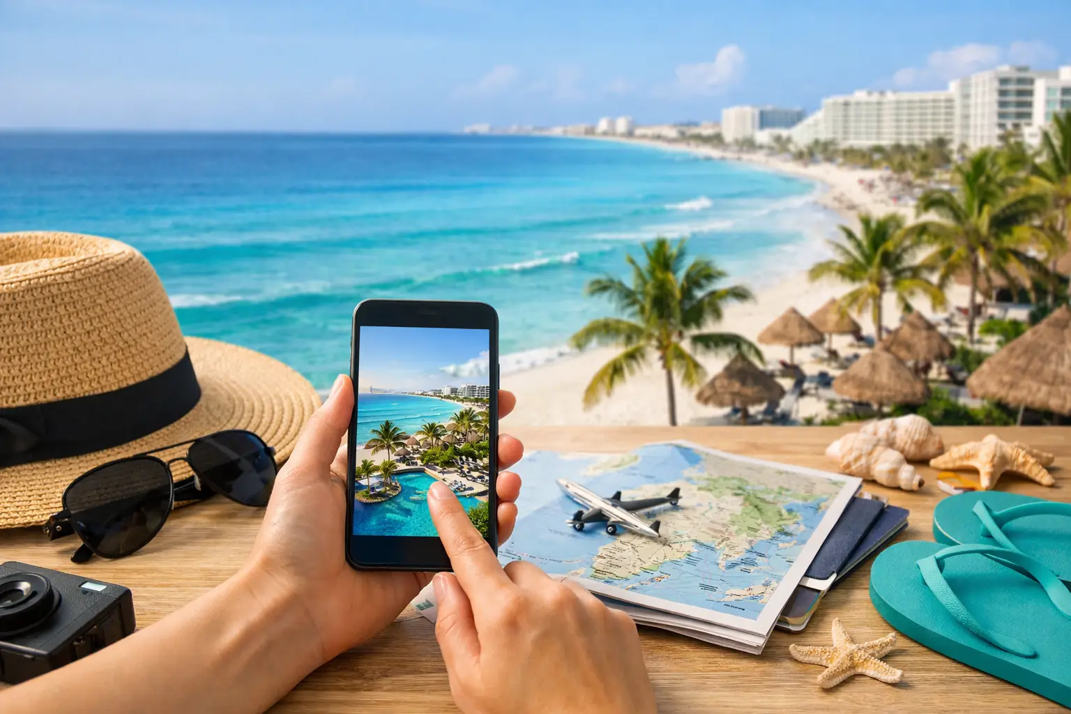 Vacaciones a Cancún con todo bajo control